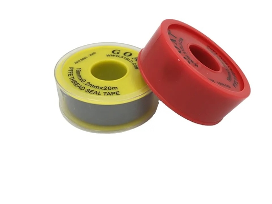 Nastro grigio 100% del nastro 19mm Ptfe della guarnizione del filo del teflon PTFE