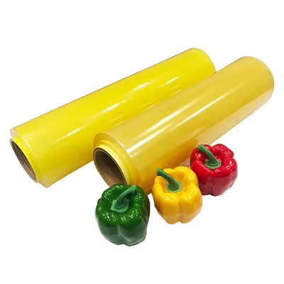 Plastica dell'involucro dell'alimento della pellicola trasparente della cucina del PVC del commestibile chiara per la macchina della mano