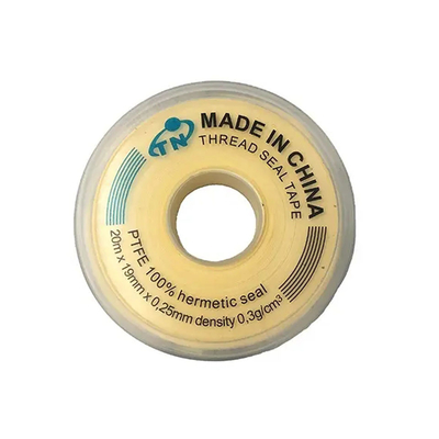 Il nastro del filo del teflon di PTFE ha colorato il nastro della guarnizione del filo di 100% PTFE