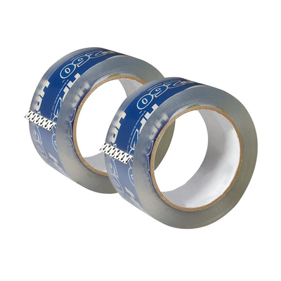 Cartone che sigilla il nastro d'imballaggio Crystal Clear Pressure Sensitive trasparente di BOPP