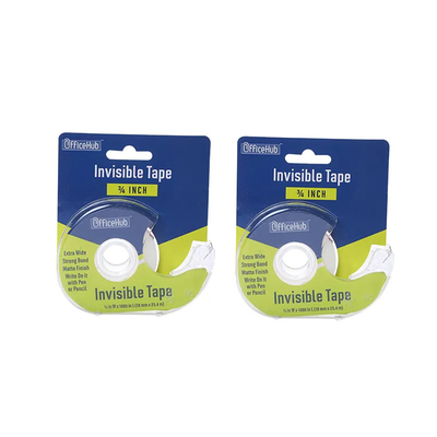 Erogatore di BOPP Crystal Clear Stationery Tape With per la scuola dell'ufficio