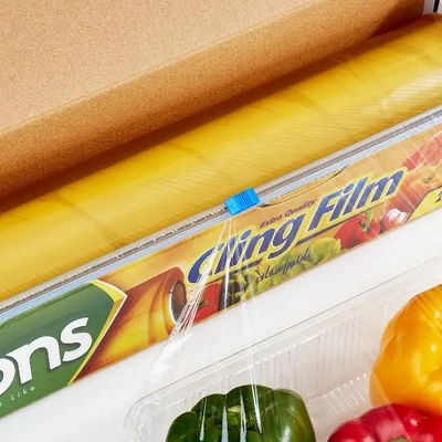 Il chiaro PVC antistatico del commestibile dell'involucro di plastica concimabile aderisce involucro con la taglierina