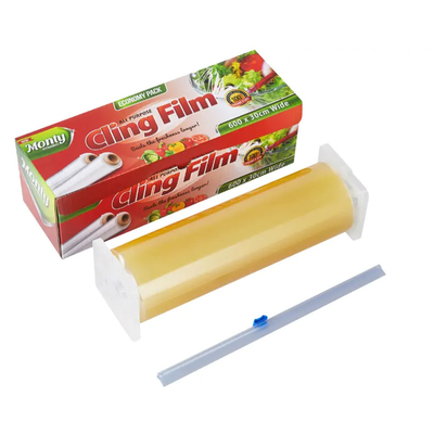 Involucro trasparente della pellicola trasparente del PVC per l'involucro di plastica del commestibile