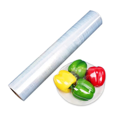 Tipo di plastica dello strappo della mano dell'involucro di allungamento di punto di rottura resistente ad alta temperatura della pellicola trasparente di Eco del PE