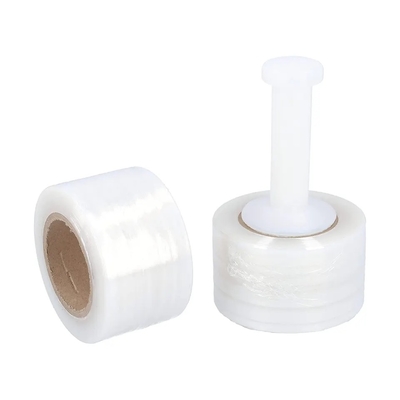 Pellicola estensibile manuale per pallet in PE mini portatile con dispenser per manico
