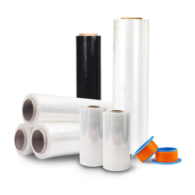 Pallet LLDPE manuale Pellicola industriale in plastica con erogatore rotante