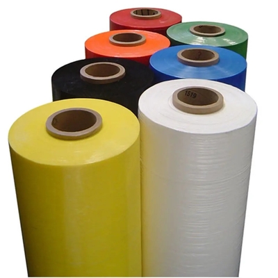 Macchina di plastica colorata del rotolo enorme del film di allungamento dell'involucro biodegradabile del pallet