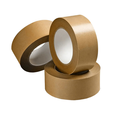 Il nastro di rinforzo amichevole Flatback autoadesivo scrivibile stampabile di Eco Kraft ha stampato il nastro di Kraft