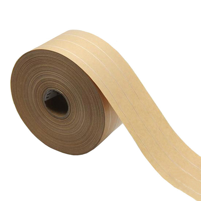 L'acqua ha attivato Kraft autoadesivo Brown di rinforzo di nastro di carta Kraft Eco di nastro di carta