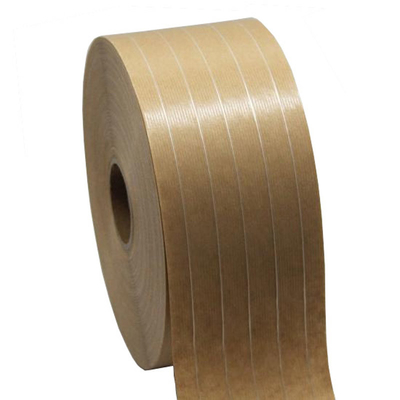 L'acqua ha attivato Kraft autoadesivo Brown di rinforzo di nastro di carta Kraft Eco di nastro di carta