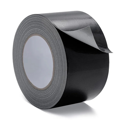 Nastro di condotta del residuo di Duck Fabric Tape Black No del caposquadra