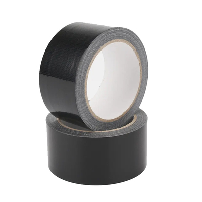 Nastro di condotta del residuo di Duck Fabric Tape Black No del caposquadra