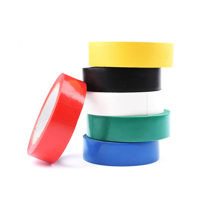 Nero ignifugo del nastro elettrico del PVC dell'isolamento colorato