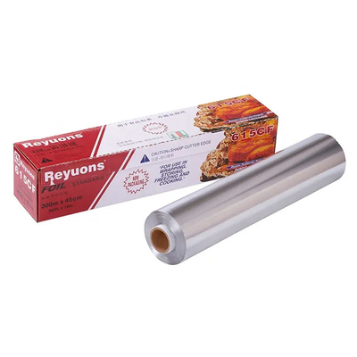 Cucina del commestibile che cucina il rotolo del di alluminio con la lama di plastica del metallo del supporto