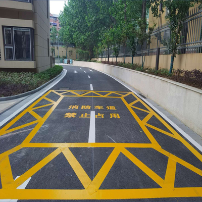 Linea temporanea barrante termoplastica Wearproof nastro del nastro 60m della marcatura