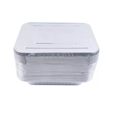 Coperchio oblungo eliminabile basso resistente di Pan With della stagnola dei contenitori di alimento del di alluminio