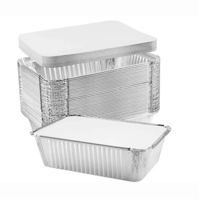 di alluminio asportabile dell'imballaggio alimentare dei contenitori di alimento del di alluminio del commestibile Tray With Lid