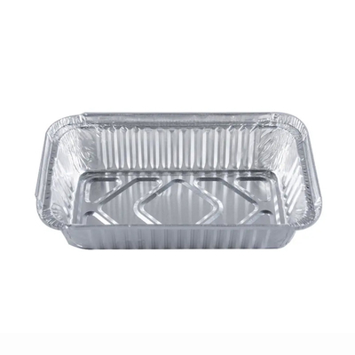 contenitore eliminabile di alluminio di imballaggio alimentare da portar via dei contenitori di alimento del di alluminio 550ml con il coperchio