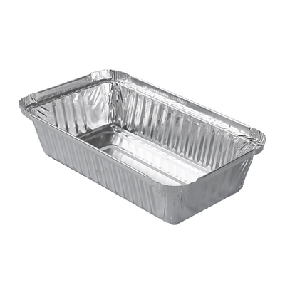 contenitore eliminabile di alluminio di imballaggio alimentare da portar via dei contenitori di alimento del di alluminio 550ml con il coperchio