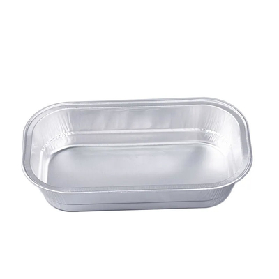 casseruola di alluminio Pan With Lid di linea aerea dell'aeroplano dei contenitori di alimento del di alluminio 320ml