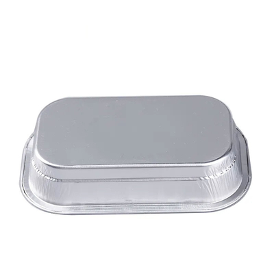 casseruola di alluminio Pan With Lid di linea aerea dell'aeroplano dei contenitori di alimento del di alluminio 320ml