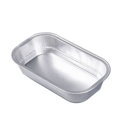casseruola di alluminio Pan With Lid di linea aerea dell'aeroplano dei contenitori di alimento del di alluminio 320ml