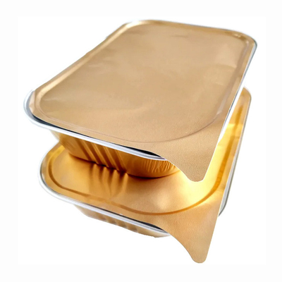 dolce bollente Tray Pan Container del foglio di alluminio variopinto eliminabile 750ml