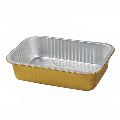 dolce bollente Tray Pan Container del foglio di alluminio variopinto eliminabile 750ml