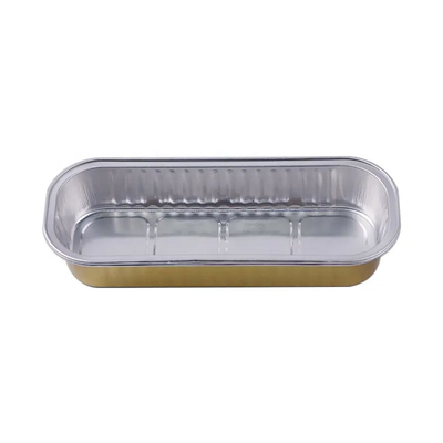 200ml Mini Loaf Aluminium Takeaway Box che cuoce i grandi contenitori della stagnola