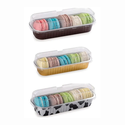 200ml Mini Loaf Aluminium Takeaway Box che cuoce i grandi contenitori della stagnola